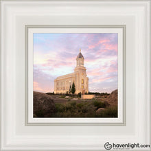 Load image into Gallery viewer, Cedar City Spring Open Edition Canvas / 6 X White Frame Art