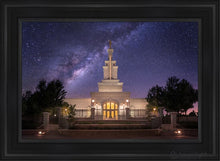 Load image into Gallery viewer, Columbia River Celestial Open Edition Canvas / 24 X 36 Black Frame Art