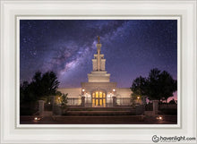 Load image into Gallery viewer, Columbia River Celestial Open Edition Canvas / 24 X 36 White Frame Art