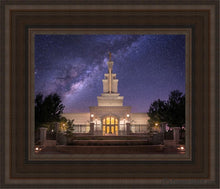 Load image into Gallery viewer, Columbia River Celestial Open Edition Canvas / 8 X 10 Brown Frame Art