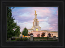 Load image into Gallery viewer, Columbia River Washington Open Edition Canvas / 14 X 21 Black Frame Art