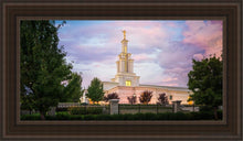 Load image into Gallery viewer, Columbia River Washington Open Edition Canvas / 15 X 30 Brown Frame Art