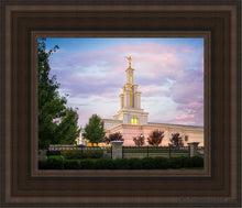 Load image into Gallery viewer, Columbia River Washington Open Edition Canvas / 8 X 10 Brown Frame Art