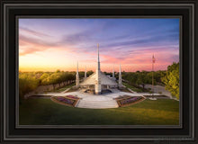 Load image into Gallery viewer, Dallas From On High Open Edition Canvas / 20 X 30 Black Frame Art