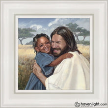 Load image into Gallery viewer, Daughter Of A King Open Edition Canvas / 12 X White Frame Art