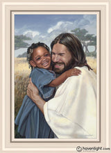 Load image into Gallery viewer, Daughter Of A King Open Edition Canvas / 20 X 30 White Frame Art