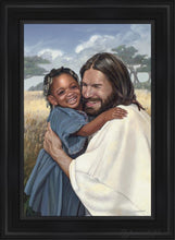 Load image into Gallery viewer, Daughter Of A King Open Edition Canvas / 24 X 36 Black Frame Art