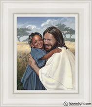 Load image into Gallery viewer, Daughter Of A King Open Edition Canvas / 8 X 10 White Frame Art