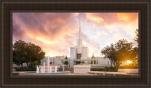Load image into Gallery viewer, Denver Sunset Open Edition Canvas / 15 X 30 Brown Frame Art