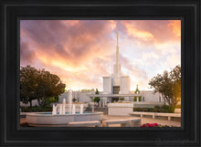 Load image into Gallery viewer, Denver Sunset Open Edition Canvas / 24 X 36 Black Frame Art