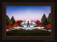 Load image into Gallery viewer, Denver Temple Bright Millennial Day Open Edition Canvas / 18 X 12 Frame N 16 3/4 22 Art