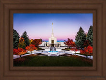 Load image into Gallery viewer, Denver Temple Bright Millennial Day Open Edition Canvas / 24 X 16 Frame B 23 3/4 31 Art
