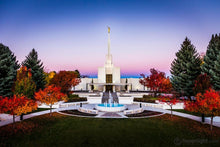 Load image into Gallery viewer, Denver Temple Bright Millennial Day Open Edition Canvas / 24 X 16 Print Only Art