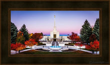 Load image into Gallery viewer, Denver Temple Bright Millennial Day Open Edition Canvas / 30 X 15 Frame A 22 37 Art