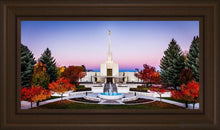 Load image into Gallery viewer, Denver Temple Bright Millennial Day Open Edition Canvas / 30 X 15 Frame E 21 3/4 36 Art