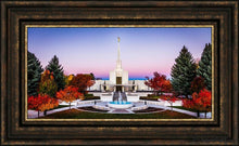 Load image into Gallery viewer, Denver Temple Bright Millennial Day Open Edition Canvas / 30 X 15 Frame G 23 3/4 38 Art