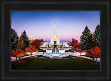 Load image into Gallery viewer, Denver Temple Bright Millennial Day Open Edition Canvas / 36 X 24 Frame A 32 3/4 44 Art
