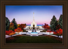 Load image into Gallery viewer, Denver Temple Bright Millennial Day Open Edition Canvas / 36 X 24 Frame E 30 3/4 42 Art