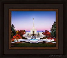 Load image into Gallery viewer, Denver Temple Bright Millennial Day Open Edition Print / 10 X 8 Frame N 12 3/4 14 Art