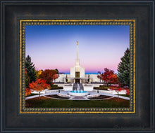 Load image into Gallery viewer, Denver Temple Bright Millennial Day Open Edition Print / 10 X 8 Frame W 12 1/2 14 Art