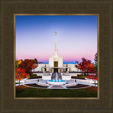 Load image into Gallery viewer, Denver Temple Bright Millennial Day Open Edition Print / 12 X Frame G 16 1/4 Art