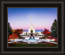 Load image into Gallery viewer, Denver Temple Bright Millennial Day Open Edition Print / 14 X 11 Frame B 15 1/4 18 Art