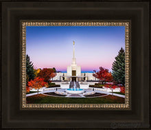 Load image into Gallery viewer, Denver Temple Bright Millennial Day Open Edition Print / 14 X 11 Frame W 18 21 Art