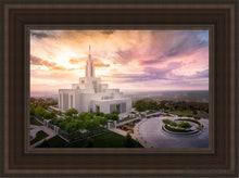 Load image into Gallery viewer, Draper From On High Open Edition Canvas / 12 X 18 Brown Frame Art