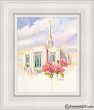 Load image into Gallery viewer, Eternal Promise Ogden Temple Open Edition Canvas / 8 X 10 White Frame Art