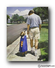 Load image into Gallery viewer, Even Superman Needs A Dad Open Edition Print / 16 X 20 Only Art
