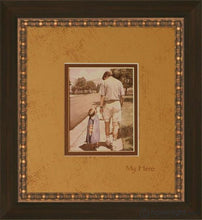 Load image into Gallery viewer, Even Superman Needs A Dad Open Edition Print / 3 3/4 X 4 Frame 7 5/8 6 Art