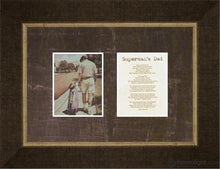 Load image into Gallery viewer, Even Superman Needs A Dad Open Edition Print / 3 3/4 X 4 Frame Wp Art