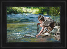 Load image into Gallery viewer, Faith To Prepare Open Edition Canvas / 24 X 36 Black Frame Art