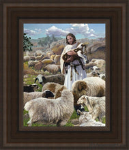 Load image into Gallery viewer, Finding The One Open Edition Canvas / 8 X 10 Brown Frame Art