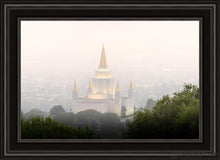 Load image into Gallery viewer, Foggy Oakland Open Edition Canvas / 20 X 30 Black Frame Art
