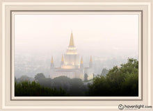 Load image into Gallery viewer, Foggy Oakland Open Edition Canvas / 20 X 30 White Frame Art