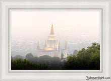 Load image into Gallery viewer, Foggy Oakland Open Edition Canvas / 24 X 36 White Frame Art