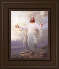 Load image into Gallery viewer, For This Purpose I Have Come Open Edition Canvas / 8 X 10 Brown Frame Art