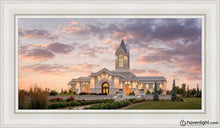 Load image into Gallery viewer, Fort Collins Afterglow Open Edition Canvas / 15 X 30 White Frame Art