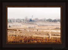 Load image into Gallery viewer, Fort Collins All Is Safely Gathered In Open Edition Canvas / 18 X 12 Frame N 16 3/4 22 Art