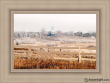 Load image into Gallery viewer, Fort Collins All Is Safely Gathered In Open Edition Canvas / 24 X 16 Frame I 23 3/4 31 Art