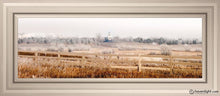 Load image into Gallery viewer, Fort Collins All Is Safely Gathered In Open Edition Canvas / 36 X 12 Frame W 18 3/4 42 Art