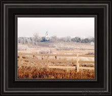 Load image into Gallery viewer, Fort Collins All Is Safely Gathered In Open Edition Print / 10 X 8 Frame B 12 1/4 14 Art