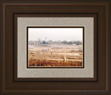 Load image into Gallery viewer, Fort Collins All Is Safely Gathered In Open Edition Print / 7 X 5 Frame C 9 1/4 11 Art