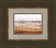 Load image into Gallery viewer, Fort Collins All Is Safely Gathered In Open Edition Print / 7 X 5 Frame G 9 1/4 11 Art