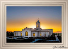 Load image into Gallery viewer, Fort Collins Morning Breaks Open Edition Canvas / 30 X 20 Frame W 26 3/4 36 Art