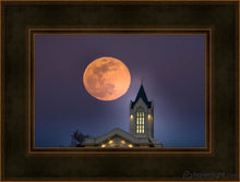 Load image into Gallery viewer, Fort Collins Night Flight Open Edition Canvas / 18 X 12 Frame A 19 25 Art