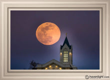 Load image into Gallery viewer, Fort Collins Night Flight Open Edition Canvas / 30 X 20 Frame W 26 3/4 36 Art