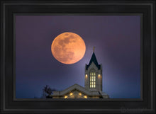Load image into Gallery viewer, Fort Collins Night Flight Open Edition Canvas / 36 X 24 Frame A 32 3/4 44 Art