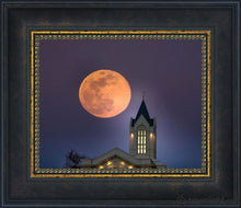 Load image into Gallery viewer, Fort Collins Night Flight Open Edition Print / 10 X 8 Frame W 12 1/2 14 Art